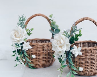 rustic flower girl baskets diy