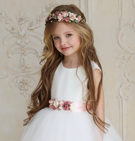 belt for flower girl dress
