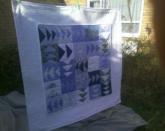 Lazy Flying Geese Patchwork Cover Quilt