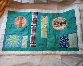 HORSE with no NAME LANDSCAPE Quilted cloth