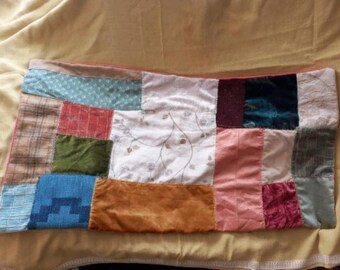 Chair Back Cover. One width extended to secure the overthrow.