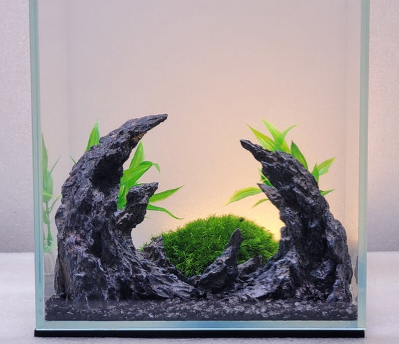 2-4 Gallon Nano Aquascape Decor SOUL CANYON Aquarium Dragon Rocks