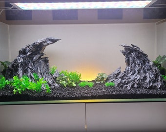 65+ gallon  Aquascape decor SOUL CANYON aquarium dragon rocks nature for moss planted tank Fish Tank Ornament