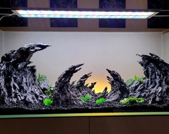 75+ gallon Aquascape decor SOUL CANYON aquarium dragon rocks nature for moss planted tank Fish Tank Ornament