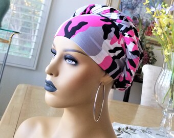 stretch jersey knit head wrap