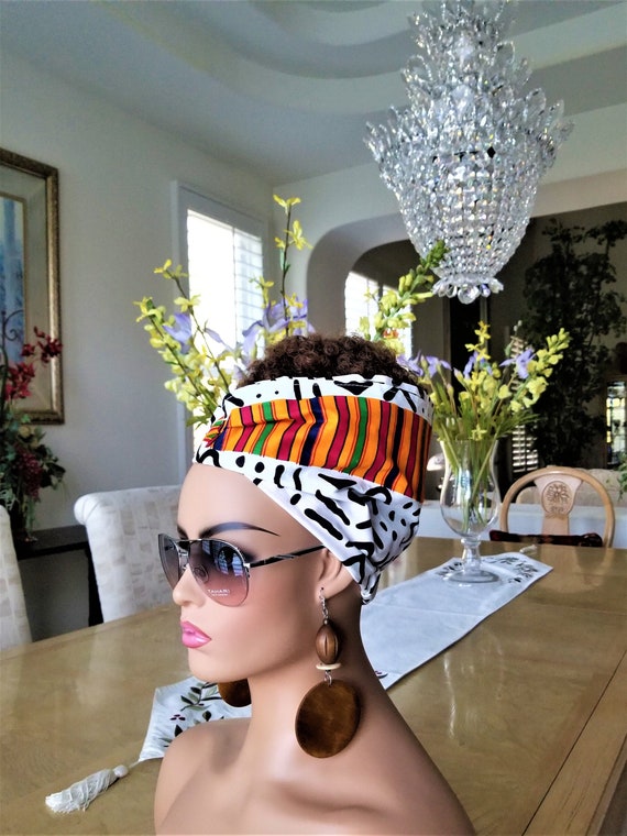 Pretied Head Wrap Select Small or Medium Head Size African Etsy