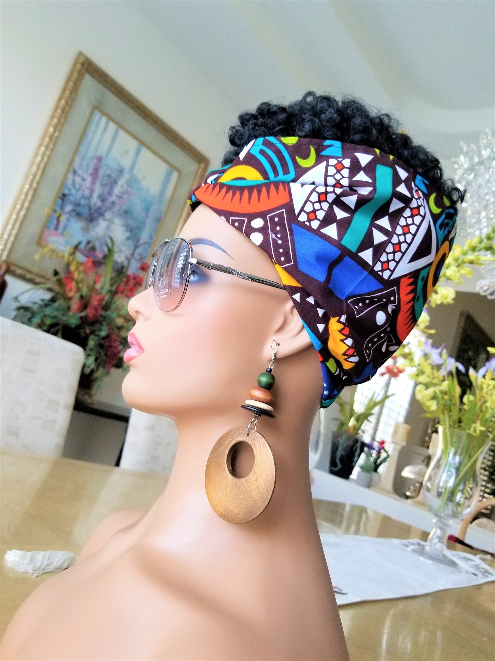 Pretied Headwrap Select Small or Medium Head Size African Etsy