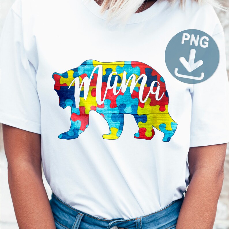 Free Free Mama Bear Autism Svg 46 SVG PNG EPS DXF File