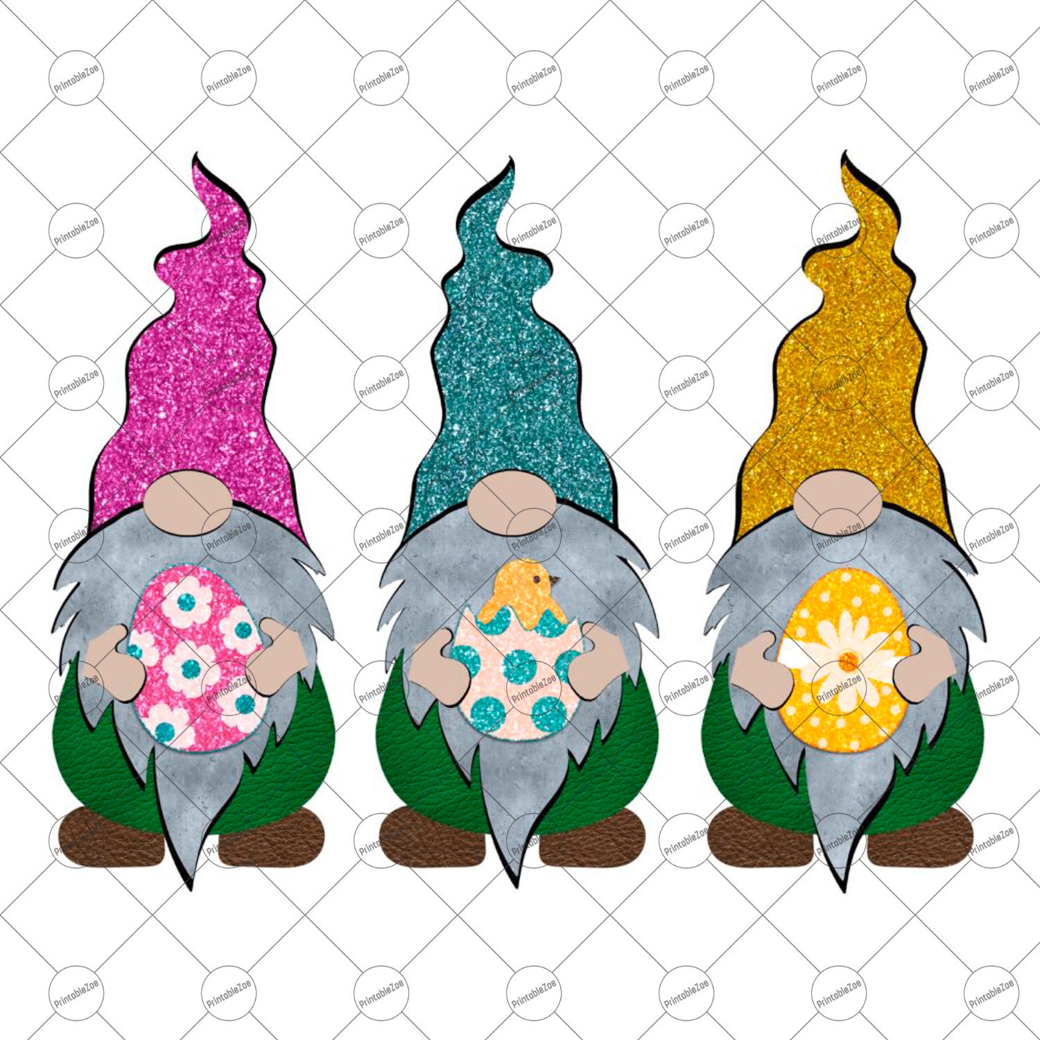 Download Easter Gnomes Sublimation Designs Download Easter png ...