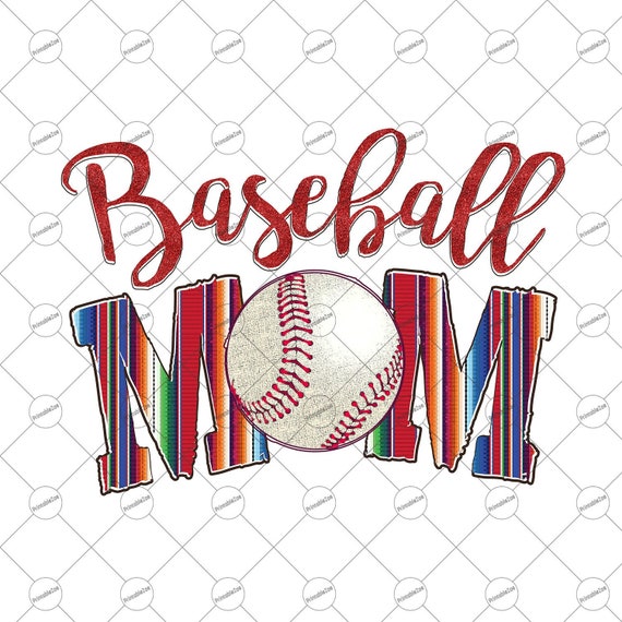 Baseball Clipart, Baseball Printable, Baseball Mom PNG File, Baseball M...