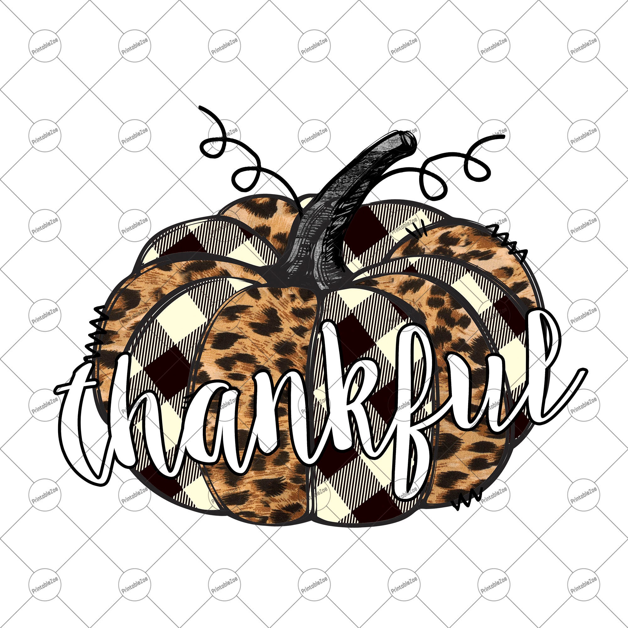 Digital Png File Thankful Teacher Rainbow Pumpkin Fall Thanksgiving ...