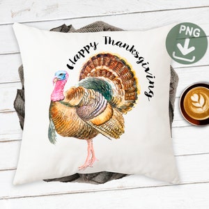 Thanksgiving Turkey heat press or sublimation PNG designRustic Wood TurkeyInstant DownloadTUR108