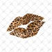 Lips Clipart Sublimation Designs Downloads, Leopard Lips Png, Lips Leopard Lips Sublimation Download, Kiss png, Lips Instant Download Design 