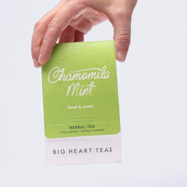 Chamomile Mint Tea - Mini Sampler - Includes Two Teabags