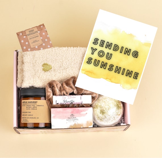  Self Care Gifts for Women, Sunshine Gifts, Get Well