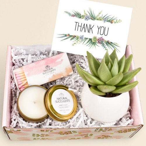 Thank You Gift Box Friend Appreciation Gift Thank You for Etsy