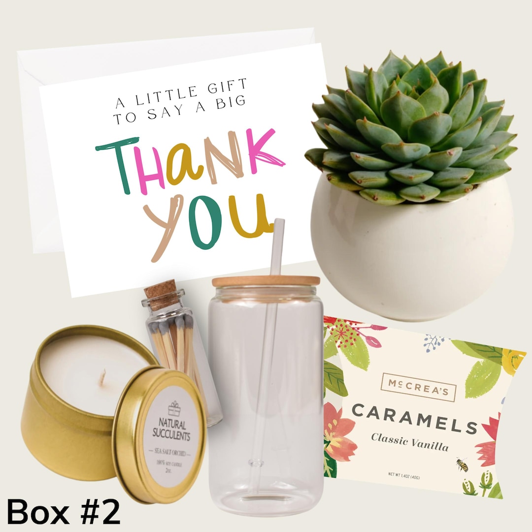 Thank You Gift Box- Big Thank You - Appreciation Gift- Thank You Gift ...