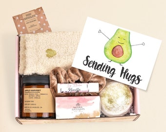 good thinking of you gifts for him Sending hugs, Big Hug Care Package, Sending you Sunshine, Friendship Gift, Care Package, Gift for her, Encouragement Gift, Care Gift (XAB8)