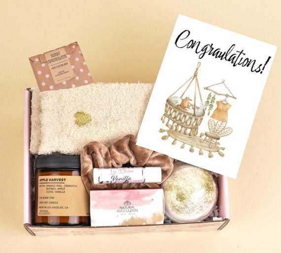 New Mom Gift Basket, Gift for Expecting Mom to Be Gift, New Mom