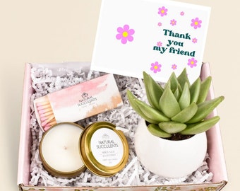 Thank You Gift Box for friend, Show Gratitude or Token of Thanks, Appreciation Gift, Best Friend Thank You Gift, Thank You Gift Ideas (XFN7)