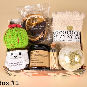 Recovery Gift Set, Hug In a Box, Care Package for Her, Hygge Gift Box, Mental Health Gift Box, Comfort Gift Box, Self Care Gift Box