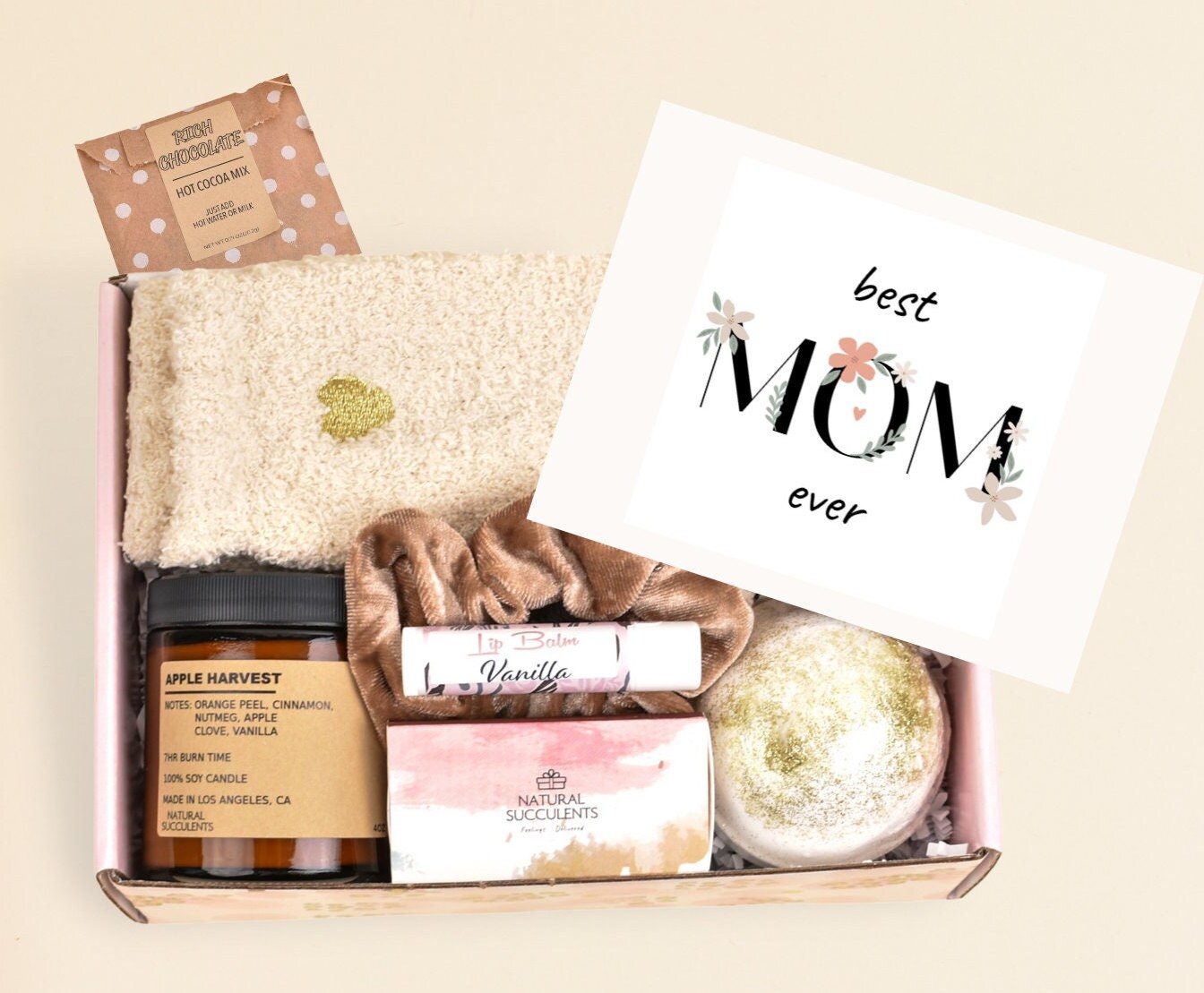 DELUXE Mom Birthday YouAreBeautifulBox.Birthday Gift Box for Mom. Mom Bday  Personalized Mom Gift. Mom Care Package. Mom birthday gift ideas. —  YouAreBeautifulBox