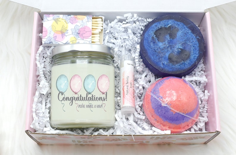 Pregnancy Gift Pregnancy Congratulations Spa Gift Box Send