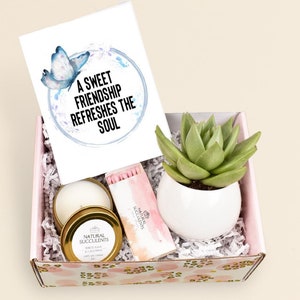 Friendship Gift Box - Friend Birthday Gift - Best Friend Gift - Friendship Care Package - Gift for Her - Gift For Best Friend (XBK7)