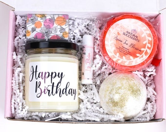 Custom Birthday Gift Box - Birthday Gift For Women - Birthday Present - Friend Birthday Gift - Birthday Gift - Spa Birthday Gift (XPL4)