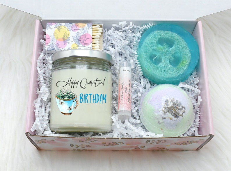 Quarantine Birthday Gift Box Quarantine Birthday Gift Etsy