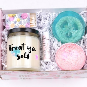 Stress Relief Care Package / Relaxation Self Care Gift Box for Friend, /  Thinking of You Gift / Spa Gift Set / Sending Some Sunshine 