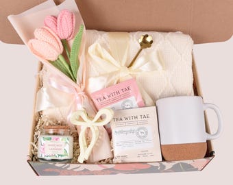 Hygge Gift Box For Mom, Care Package For Mom, Sending Sunshin, Mothers Day Sending Love and Hugs, Mothers Day Gift Box From Daughter