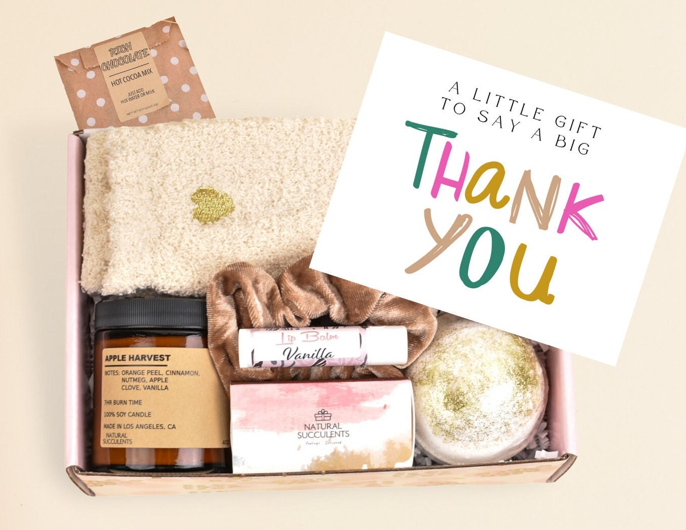 Thank You Gift Box Big Thank You Appreciation Gift Thank - Etsy