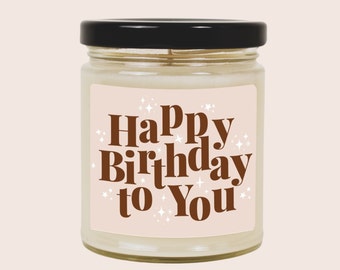 Birthday gifts for her best friend - Birthday gifts for her - Happy birthday candle - Birthday gifts for her best friend - Birthday (XCB8)