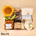 Care Package For Friend, Thinking of you Gift Box, Hygge Gift Box, Sending Sunshin, Care Package, Sending Love and Hugs, Sympathy Gift Box product logo