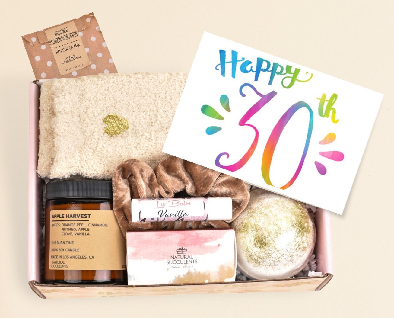 30th Birthday Gifts for Her, Happy Birthday Gift