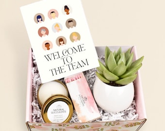 New Employee Gift Box, Welcome To The Team Gift Set, Employee Welcome Gift, Congratulations Gift, Corporate Gift, New Coworker Gift (XFN3)