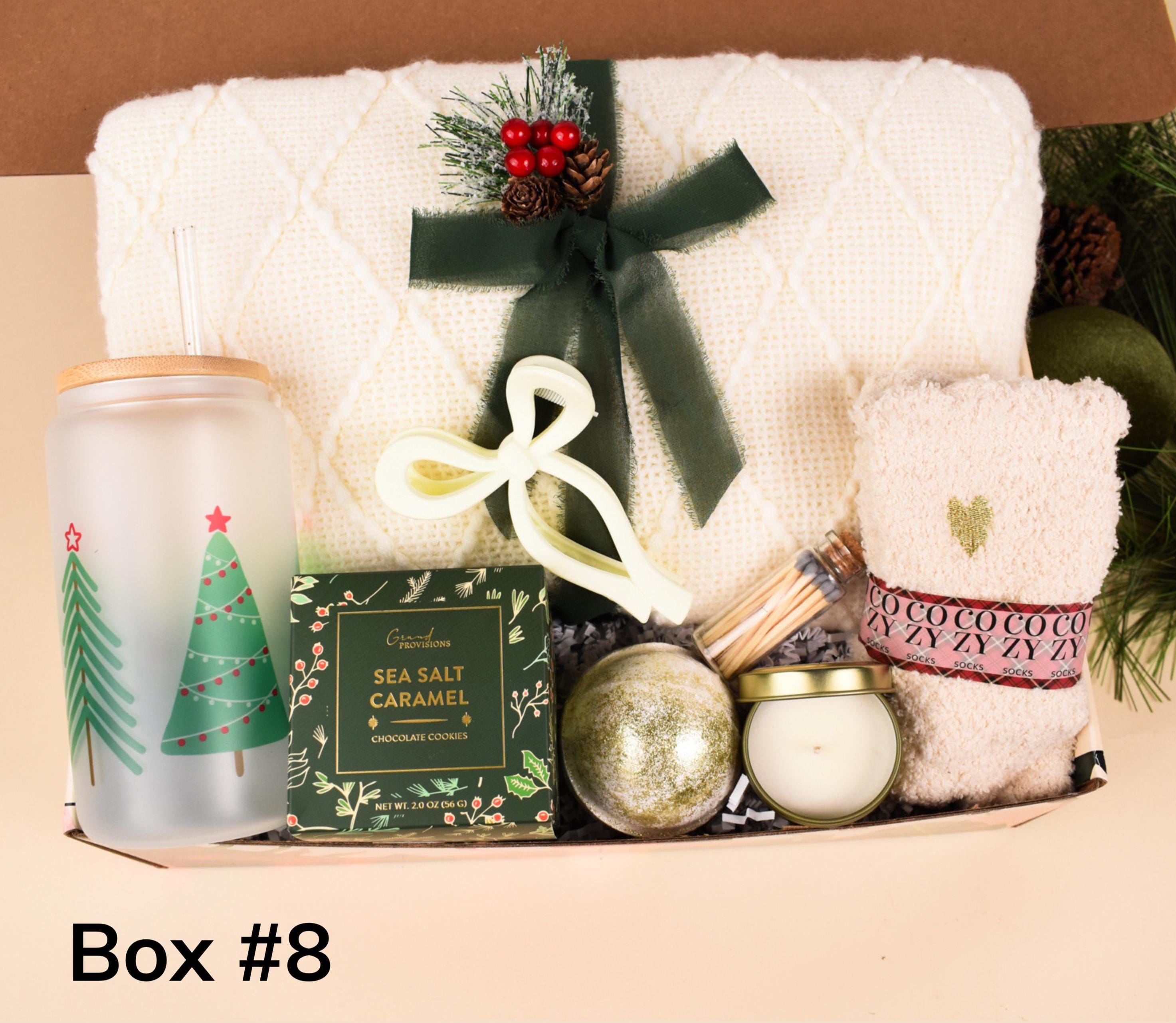 Winter Gift Box Best Friend, Holiday Gift Box for Women, Christmas