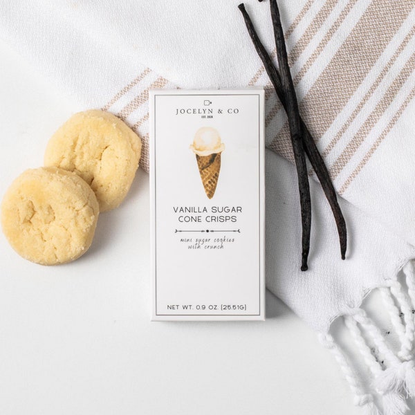 Vanilla Sugar Cone Crisps