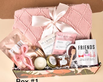 Friend Hygge Gift Box, Friend Birthday Gift, Care Package for Friend, Hug In A Box, Cozy Care Package Best Friend, Gift For Her