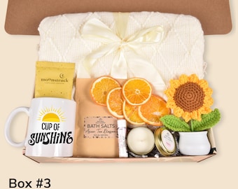 Care Package For Her, Care Package, Sympathy Gift Box, Thinking of you Gift Box, Sending Love and Hugs, Sending Sunshine Box, Hygge Gift Box
