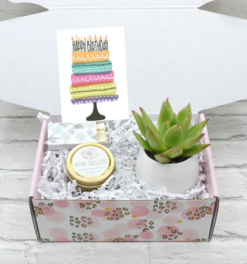 Happy Birthday Gift Box Friend Birthday Gift Box Happy Etsy