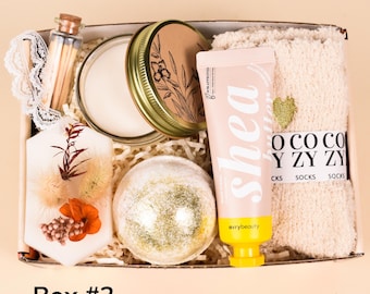 Sending Healing Vibes Gift Box For Women, Get Well Gift For Her, Candle, Thinking Of You Gift, Gift Basket With Blanket, Get Well Soon Gift