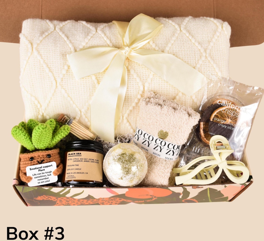Get Well Soon Care Package for Women, Thinking of You, Surgery Recovery ...