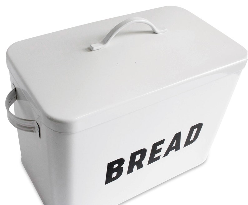 Metal Bread Box Countertop SpaceSaving Extra Large High Etsy