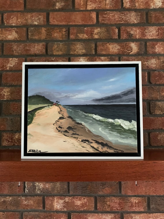 Framed Beach Art Etsy