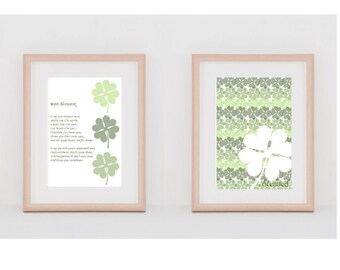 St. Patrick's Day Printable Set of 2 for 5!