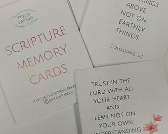 Scripture Memory Card Printable