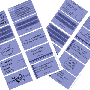 Law Enforcement Support Police Officer Encouragement LEO Printable Instant Download