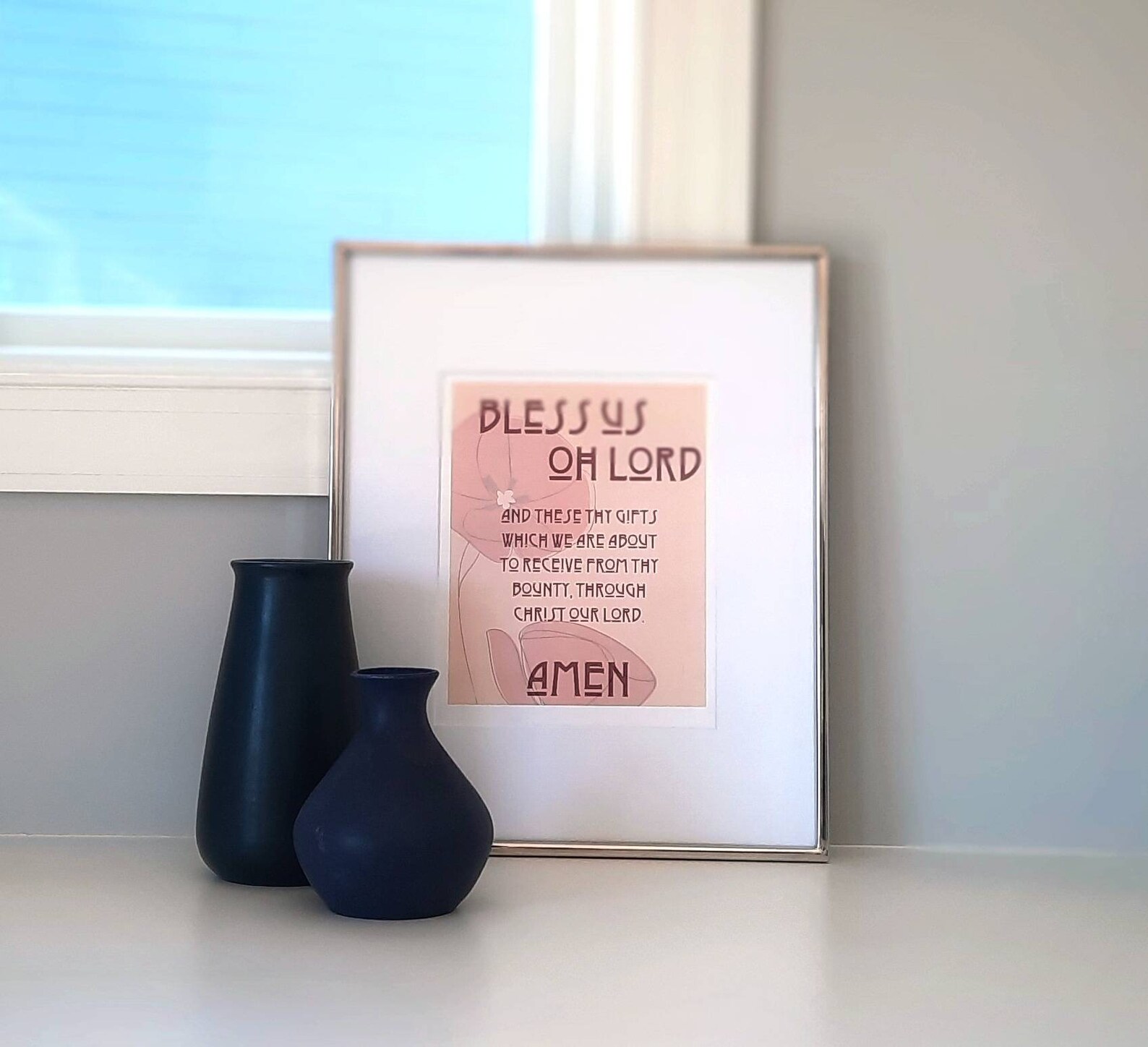 Bless Us Oh Lord Dinner Prayer Printable - Etsy